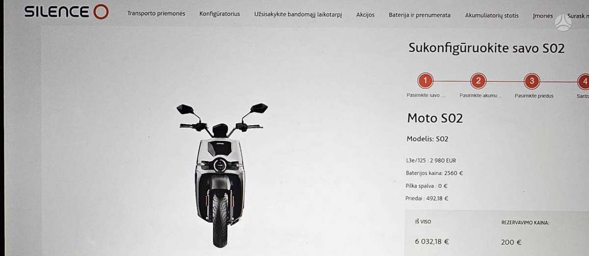 Silence S02, scooters / mopeds