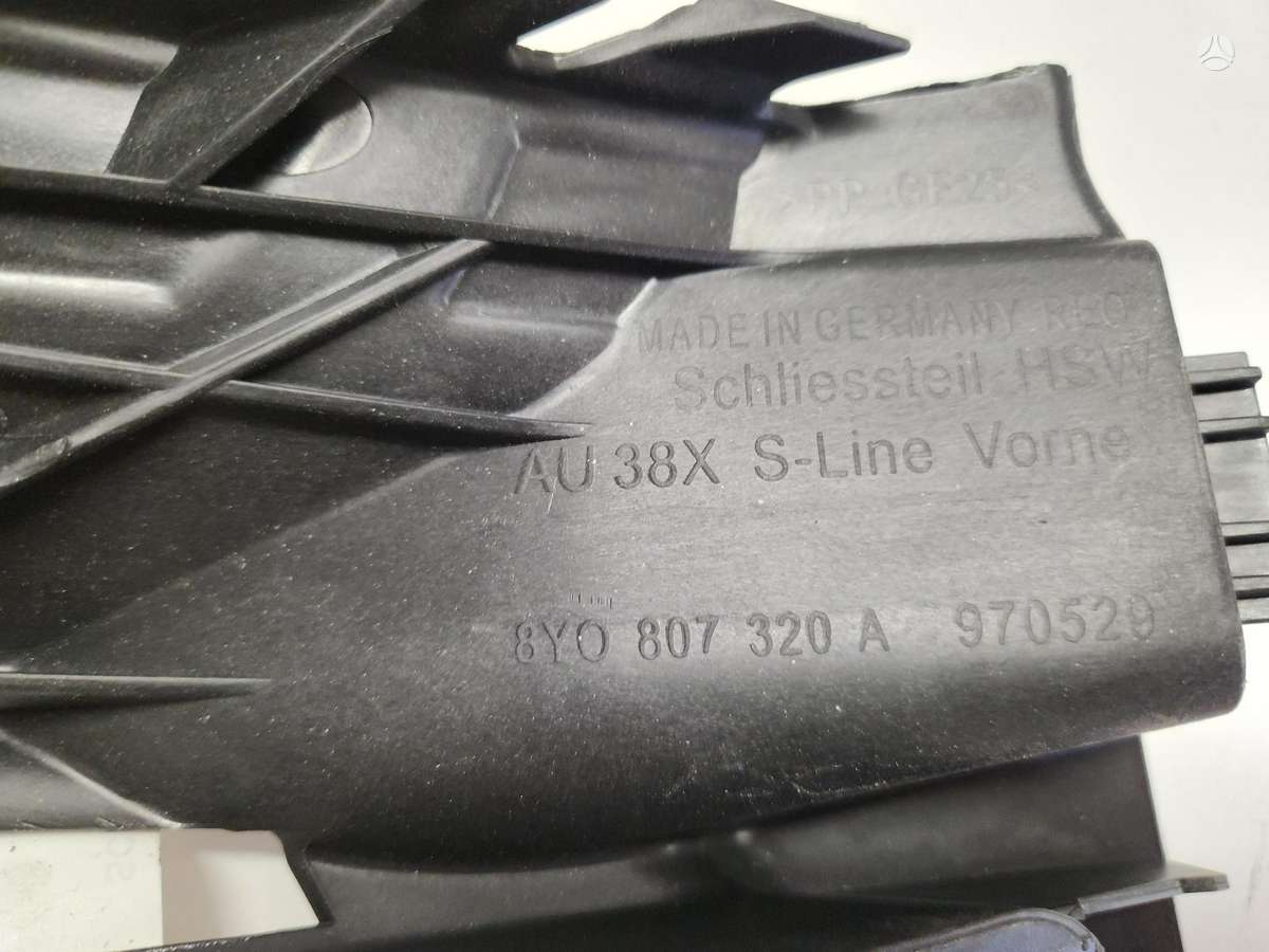 Audi A3, 8Y0 807 320 A, bumper reinforcement