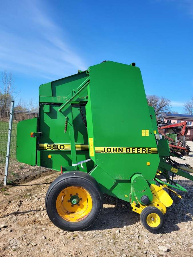 John Deere 590, прессы