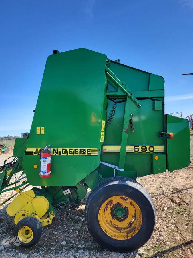 John Deere . Krone, balers