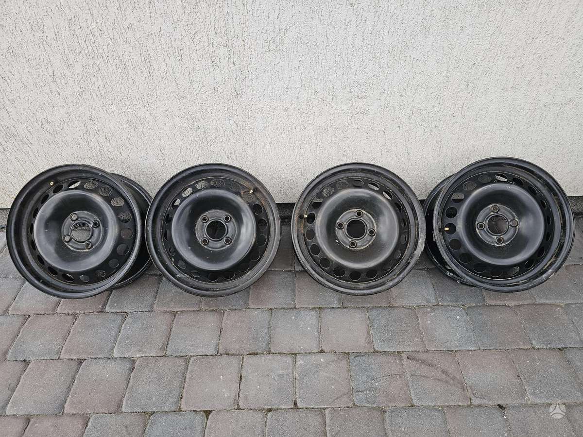 Renault, стальные штампованные диски, R15