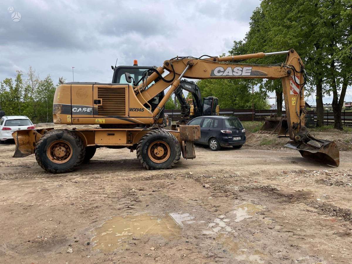 Case WX145, excavator