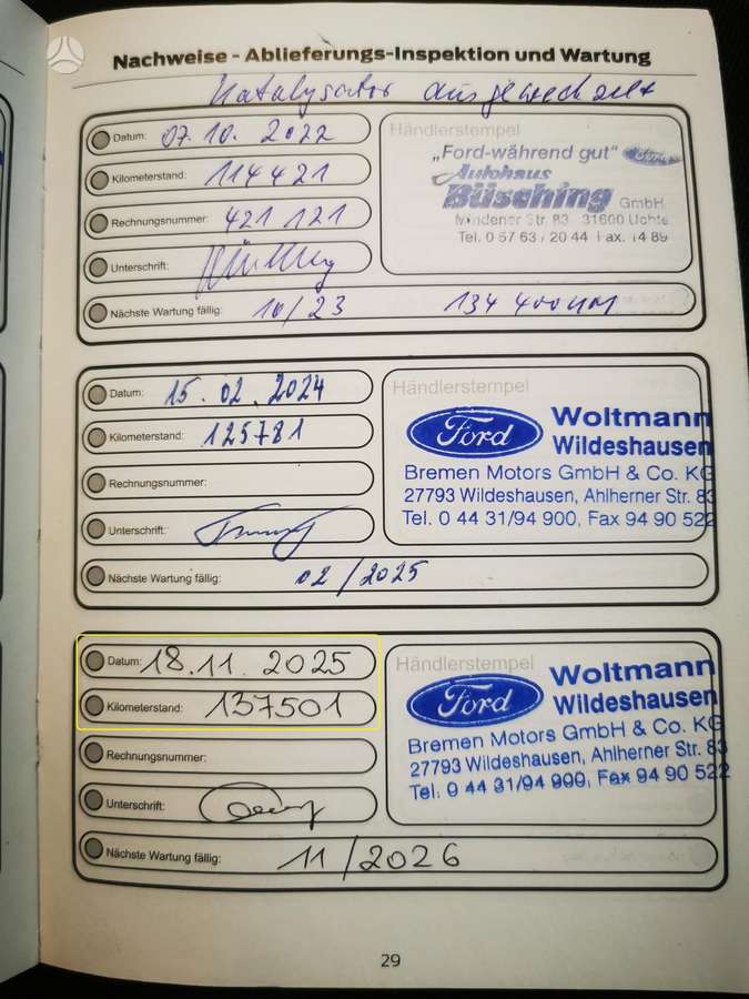 Ford Focus, 1.0 l., Универсал