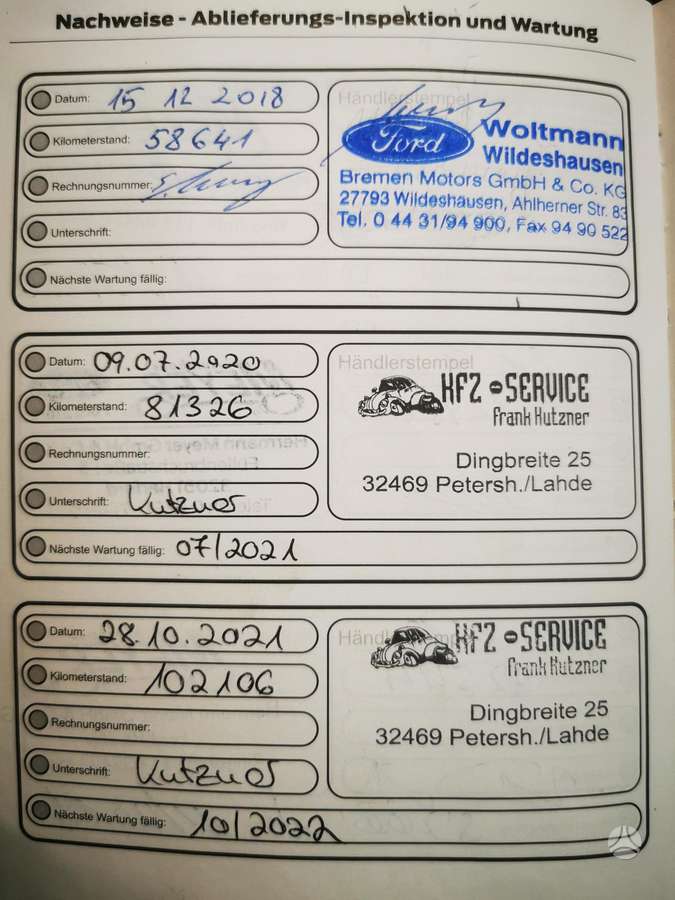 Ford Focus, 1.0 l., Универсал