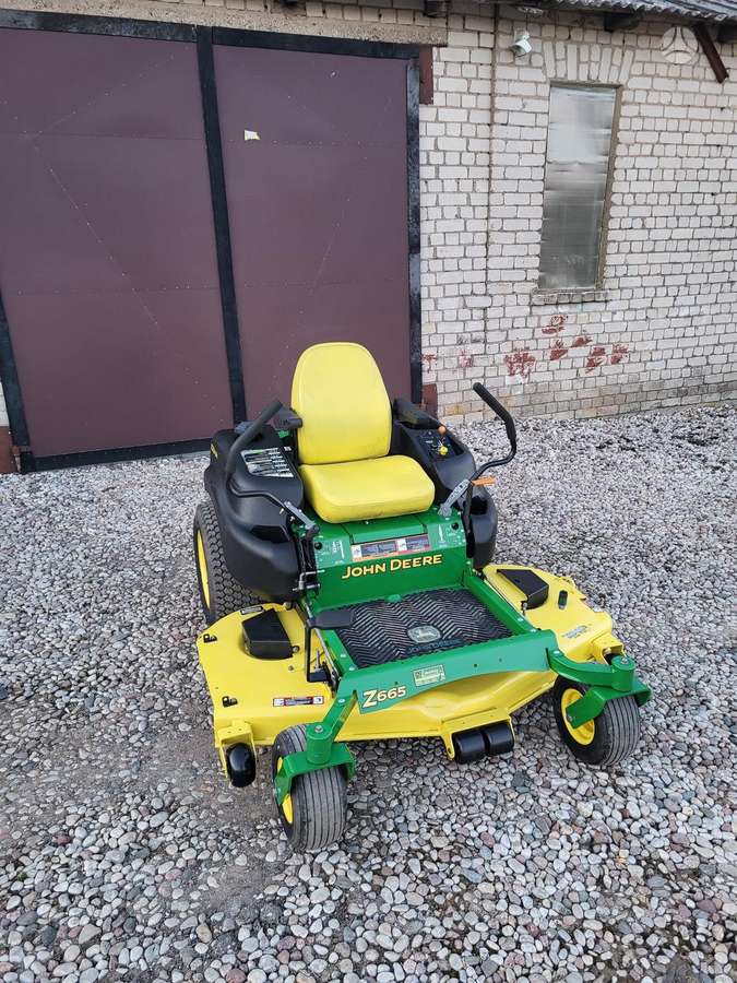 John Deere Z665, садовые тракторы