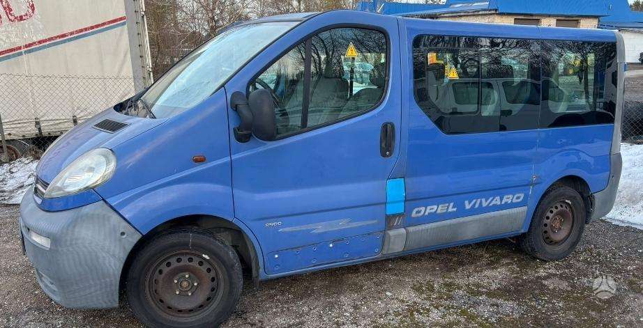 Opel Vivaro dalimis
