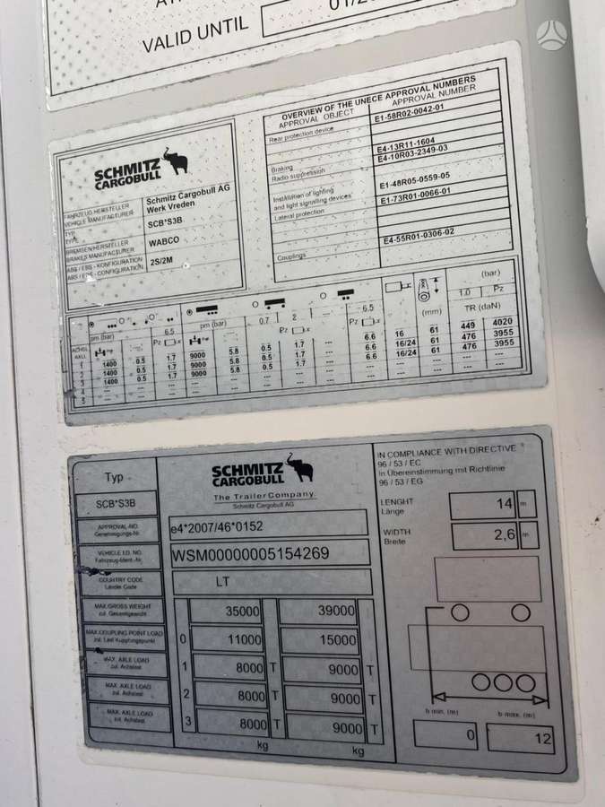 Schmitz SKO 24 - 7CM!!!!, рефрижераторы