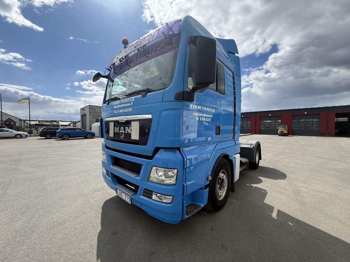 MAN TGX 440 Su hidraulika, double sleeper