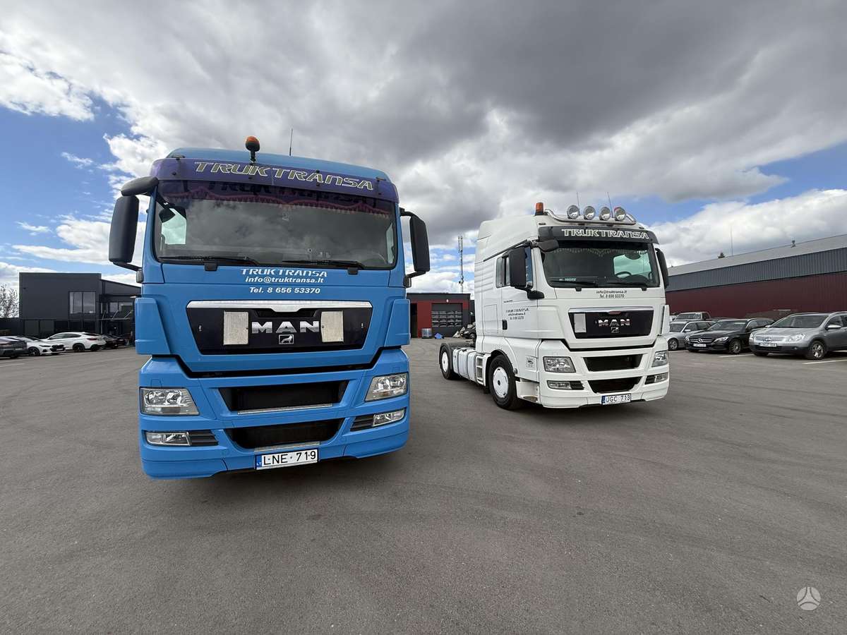 MAN TGX 440 Su hidraulika, double sleeper