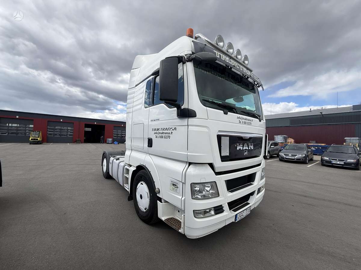 MAN TGX 440 Su hidraulika, double sleeper