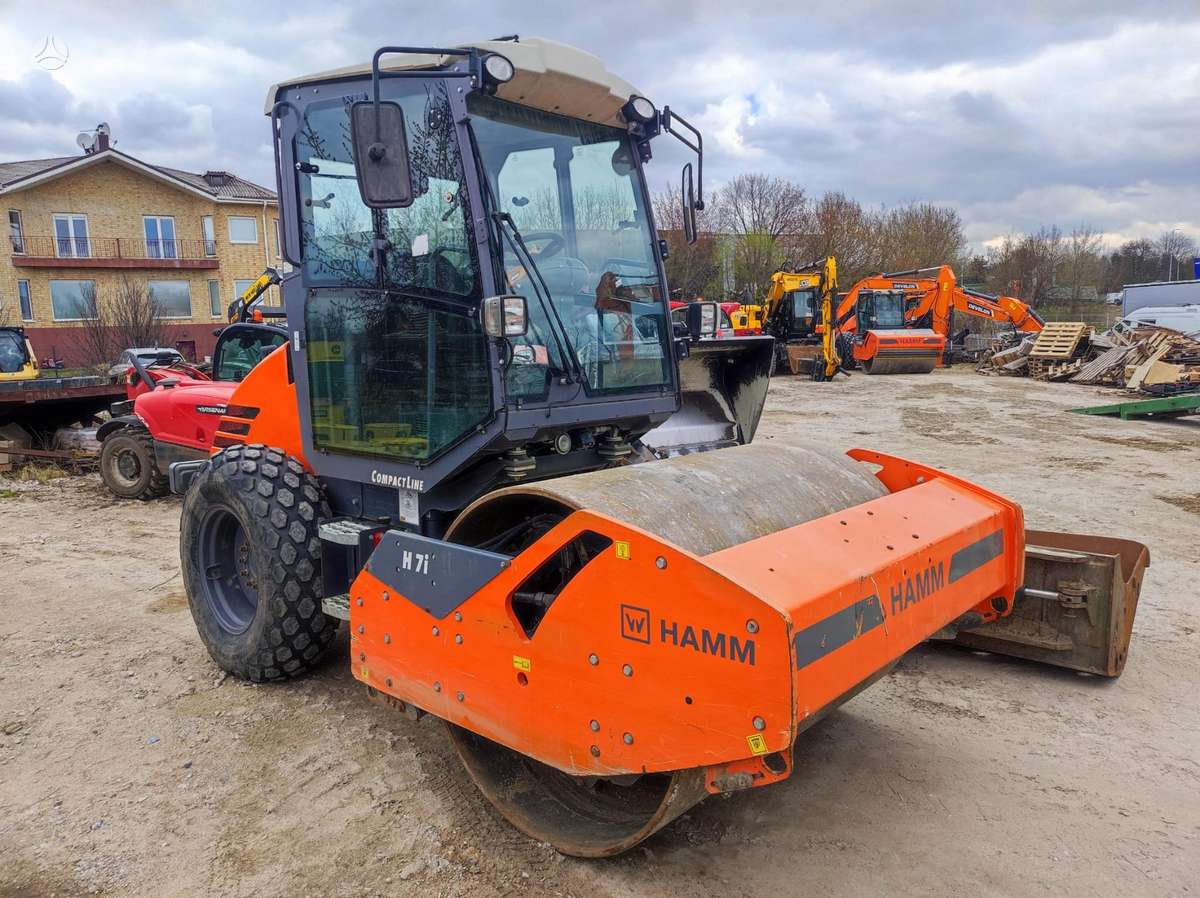 Hamm H7i, вибромашины