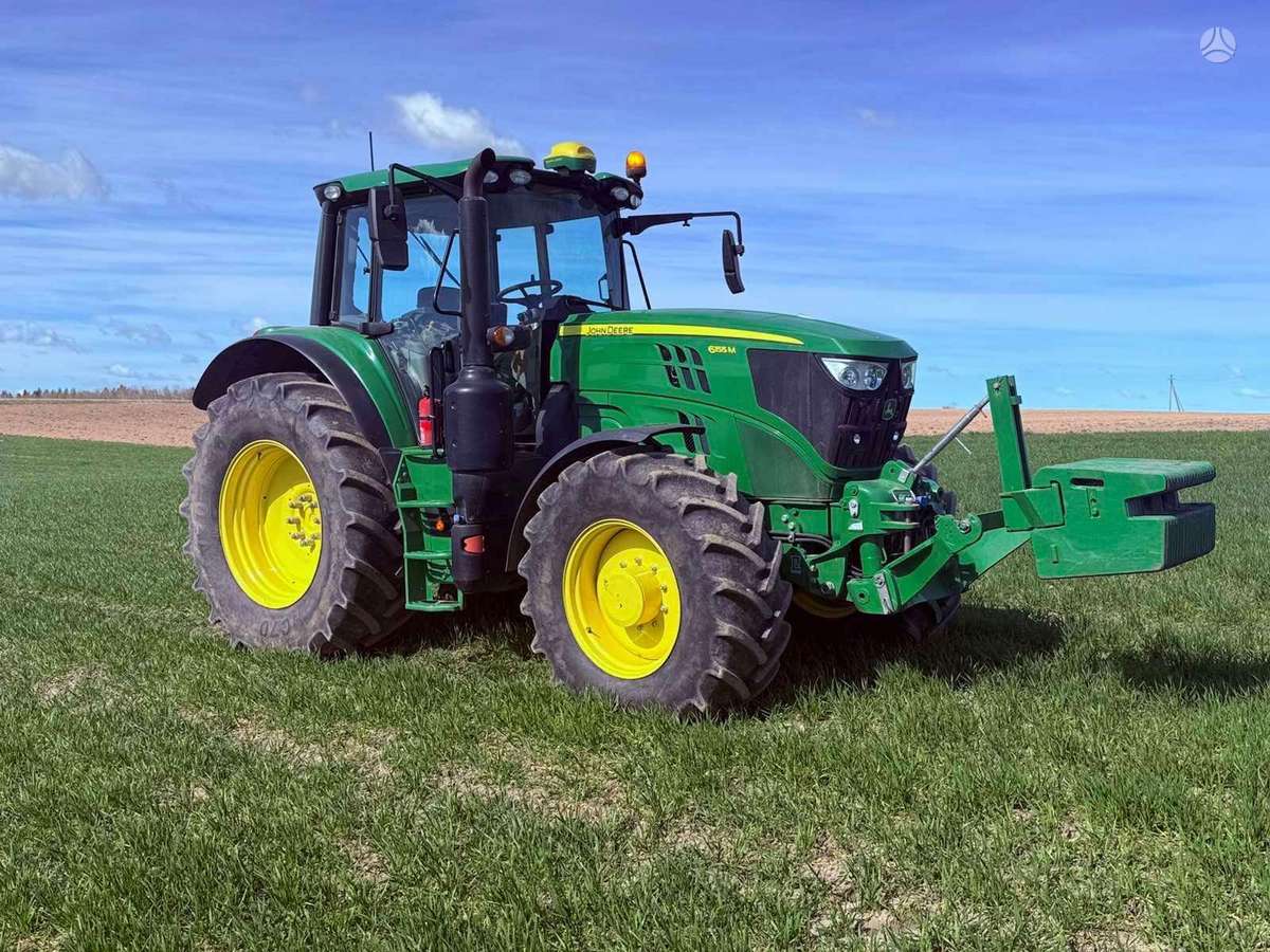 John Deere 6155M, traktoriai