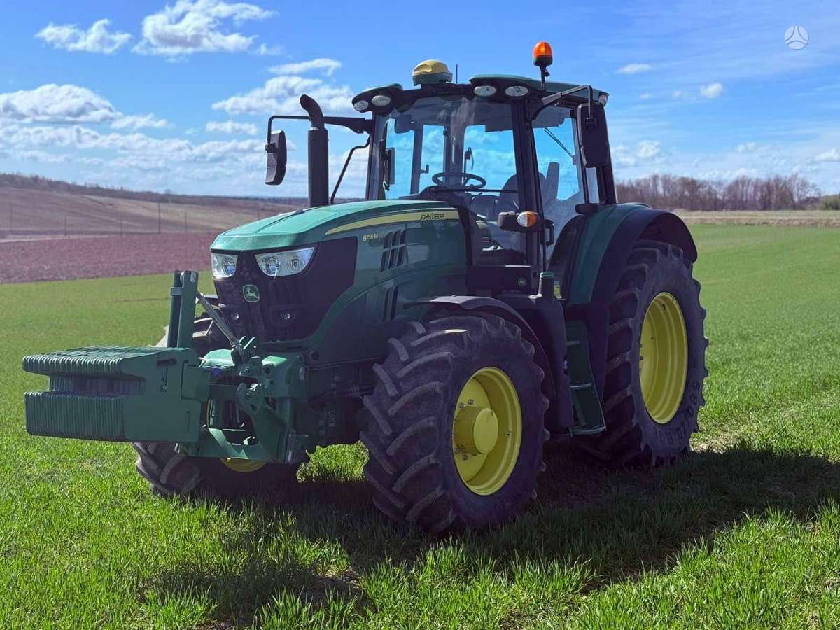 John Deere 6155M, traktoriai