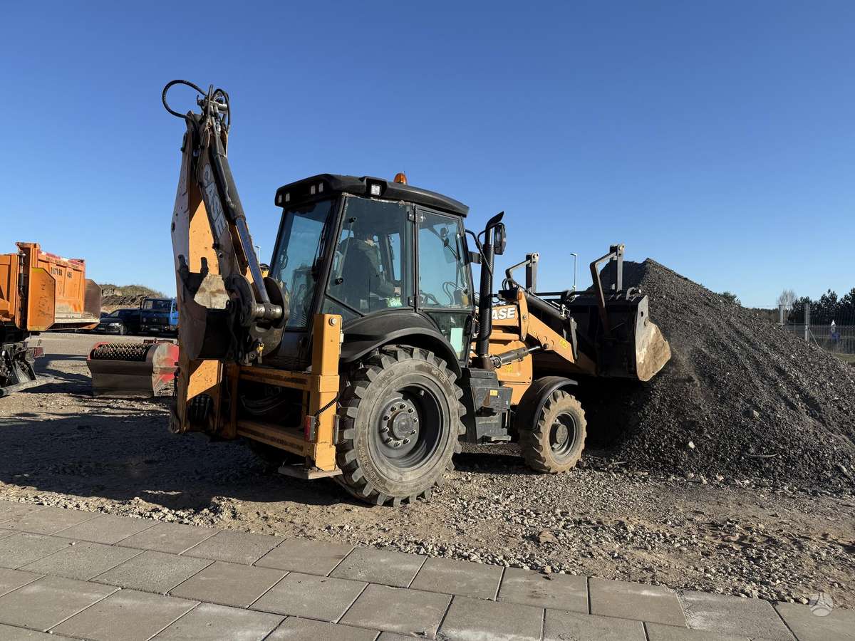 Case 580ST, excavator loader