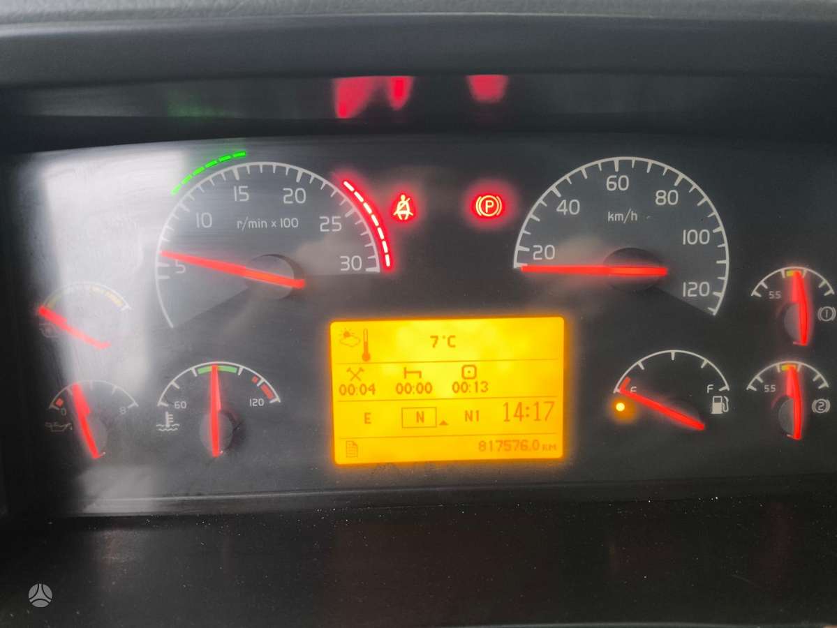 Volvo FH480 6x4 AUTOMAT!, шасси