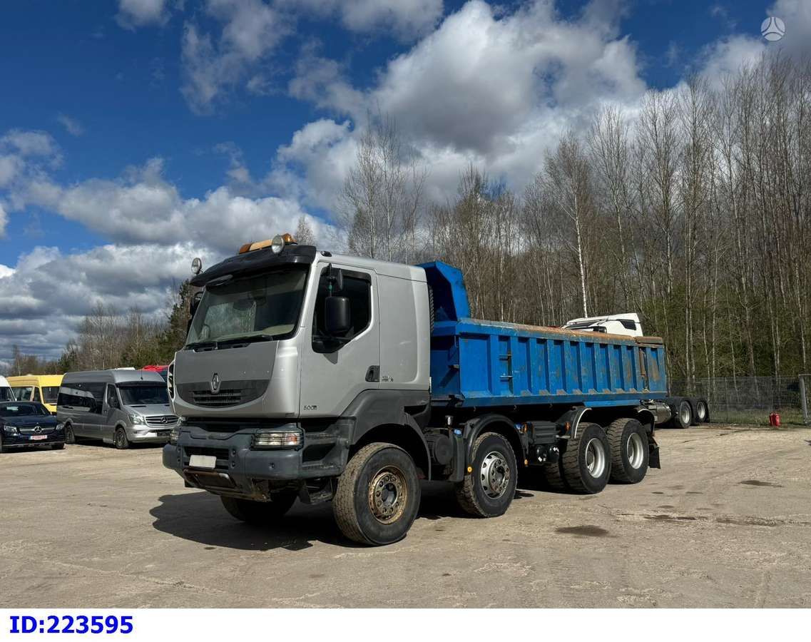 Renault Kerax 500 8x4 Full Steel, dumpers / tippers