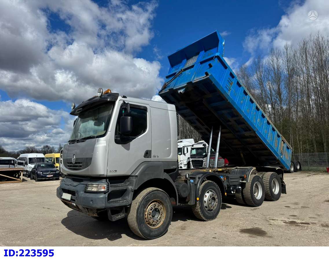 Renault Kerax 500 8x4 Full Steel, dumpers / tippers
