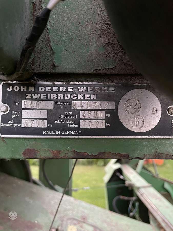 John Deere 940, kombaini