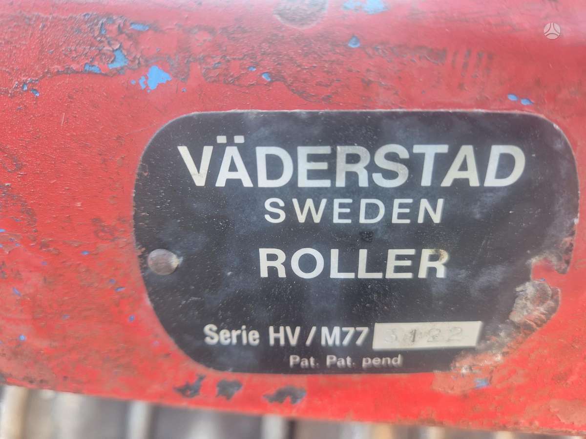 Vaderstad ROLLER HV 6.0 Metrų, уплотняющие, выравнивающие катки