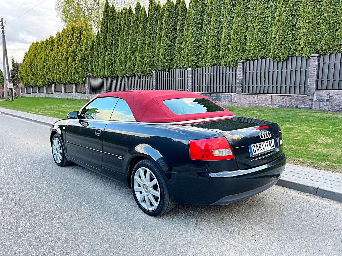 Audi A4, 2.5 l., kabrioletas