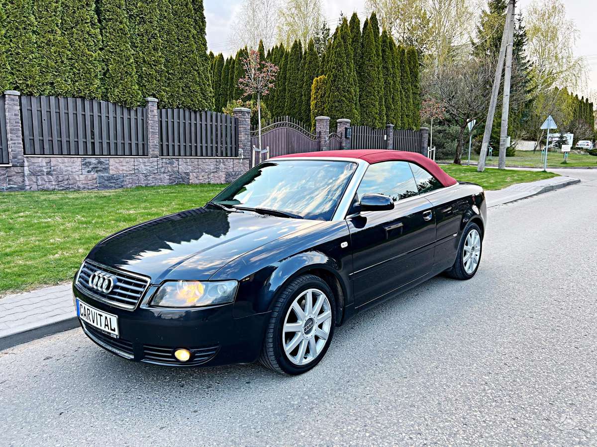 Audi A4, 2.5 l., kabrioletas