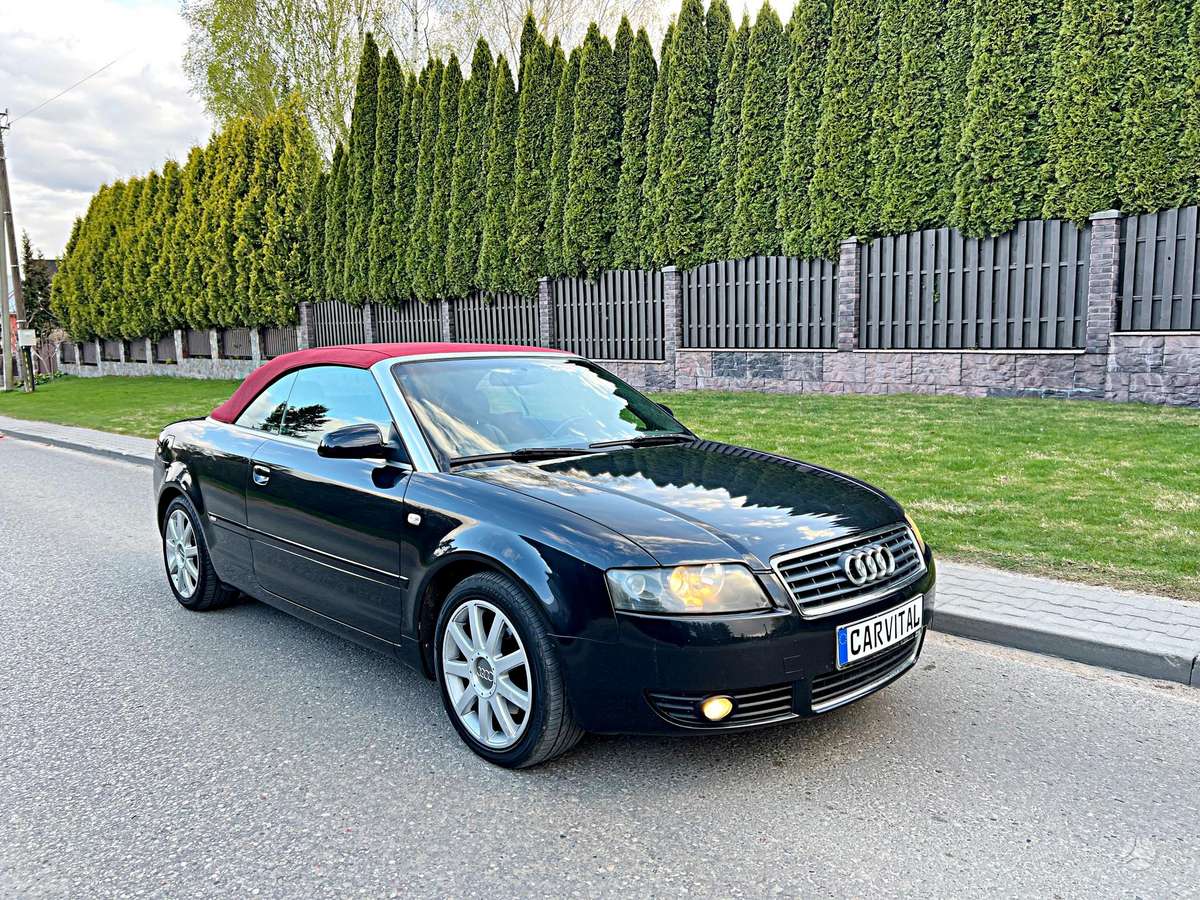 Audi A4, 2.5 l., kabrioletas