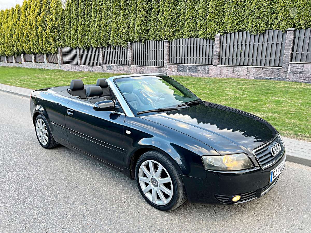 Audi A4, 2.5 l., kabrioletas