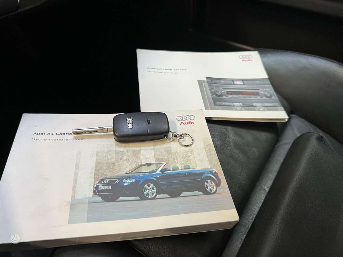 Audi A4, 2.5 l., kabrioletas