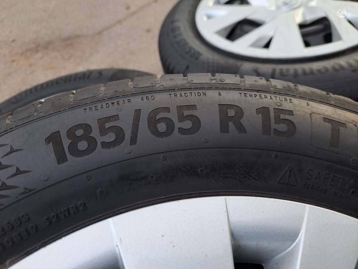 Continental UltraContact 2024' 7mm., vasarinės 185/65 R15