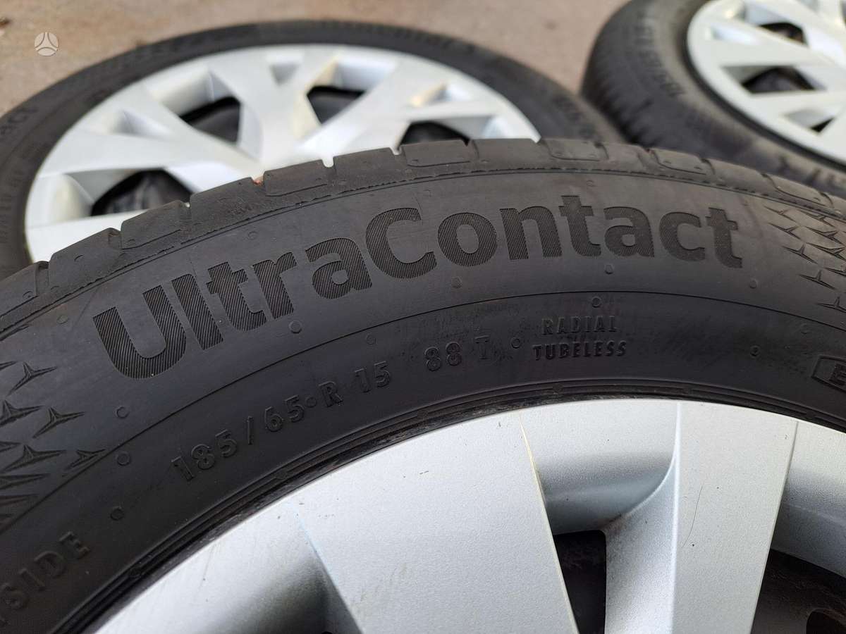 Continental UltraContact 2024' 7mm., vasarinės 185/65 R15