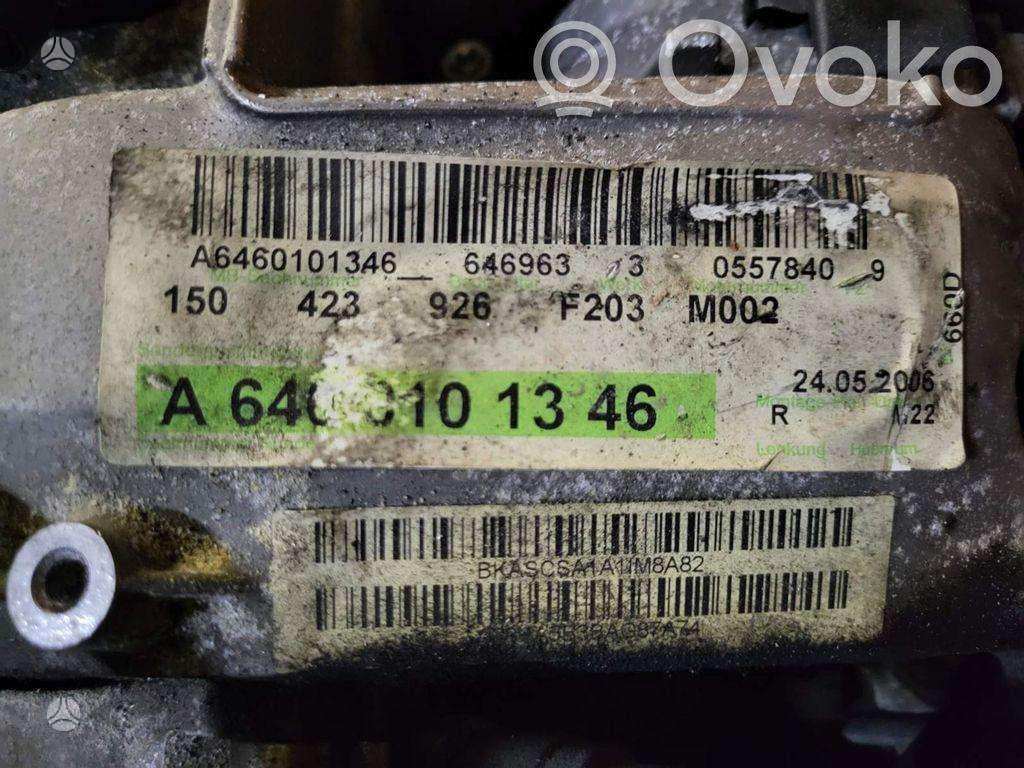Mercedes-Benz C klasė, 646963, двигатель