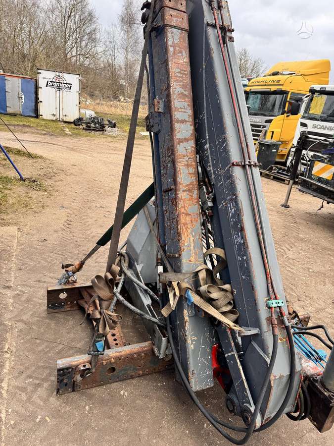Scania R420 , EFFER kanas, с краном