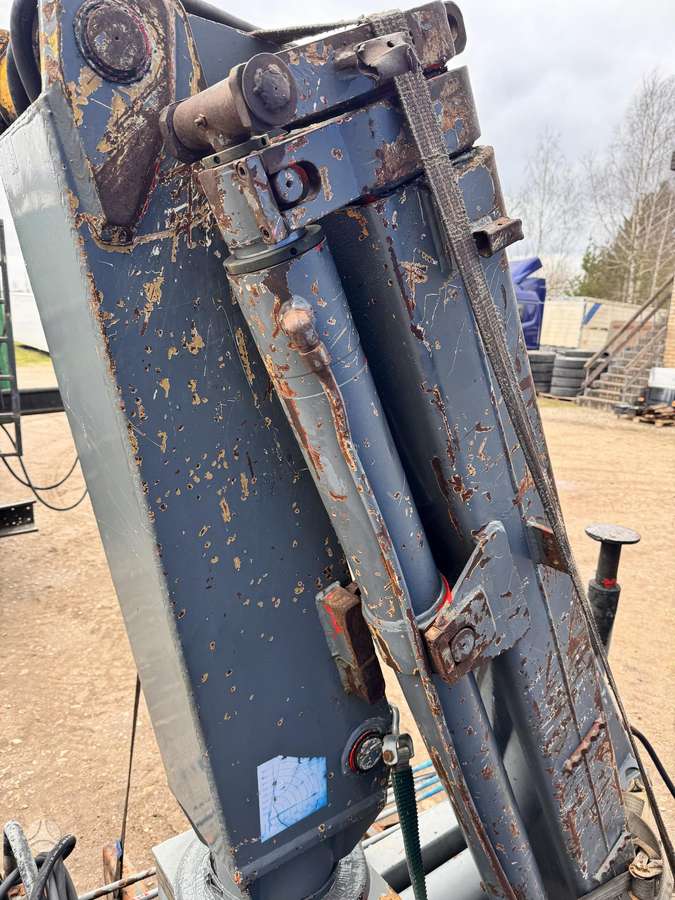Scania R420 , EFFER kanas, с краном