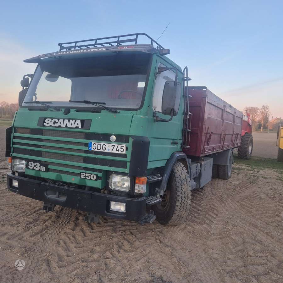 Scania 93M, dumpers / tippers