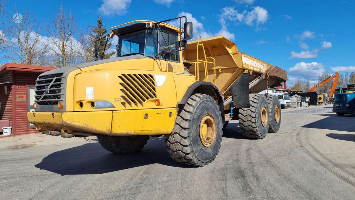 Volvo A40 D, pašizgāzēji
