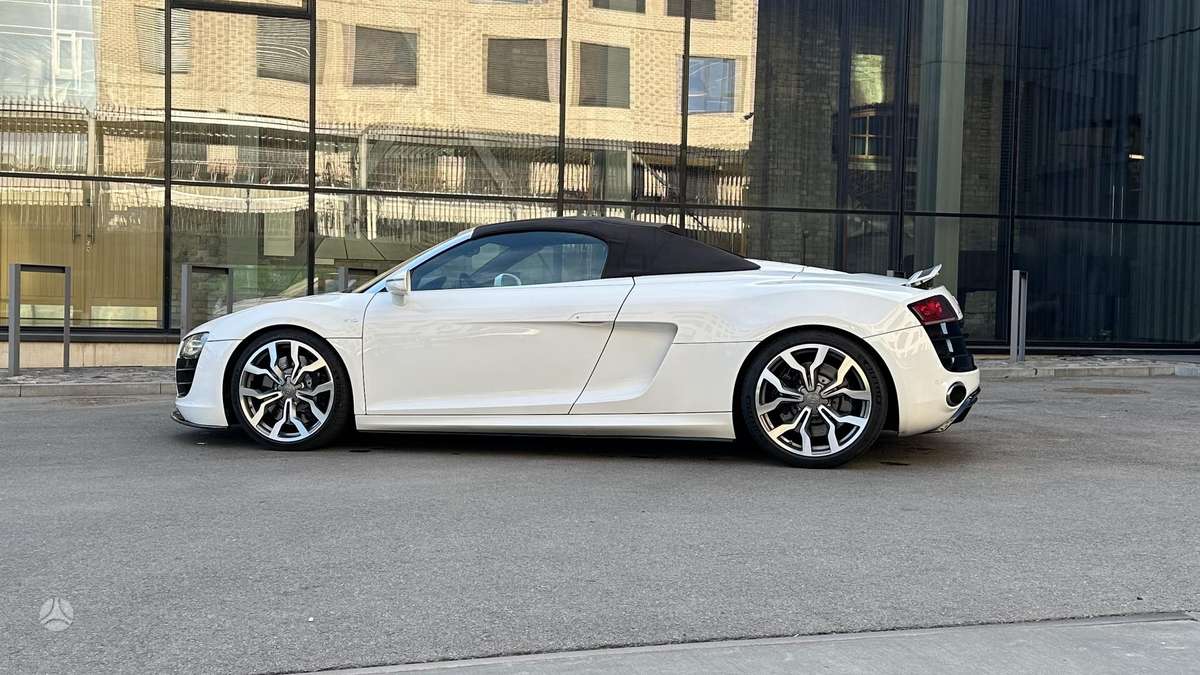 Audi R8, 5.2 l., kabrioletas