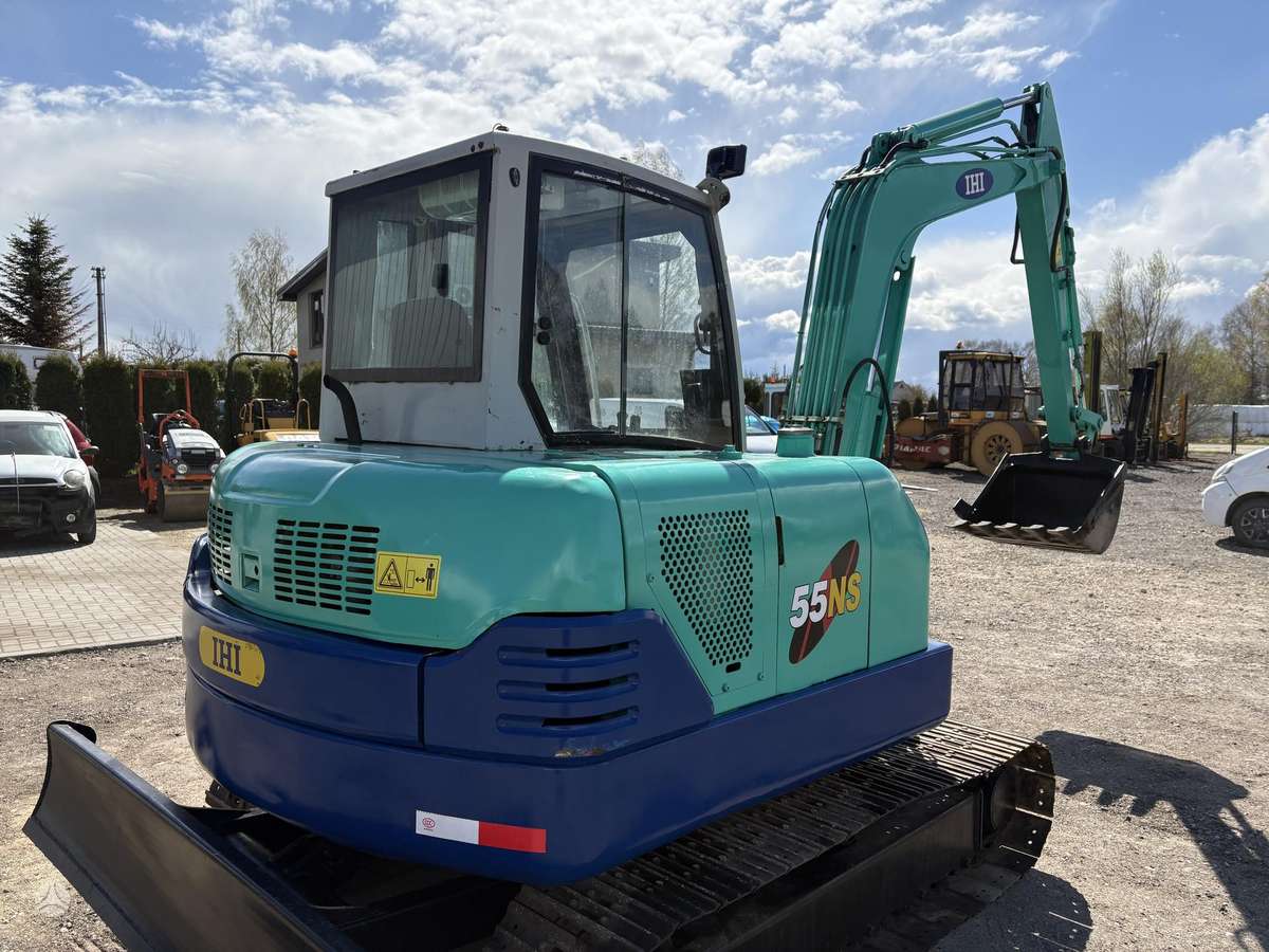 Yanmar IHI 55NS, мини-экскаваторы