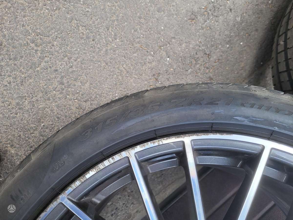 Porsche Su padangomis, легкосплавные , R21