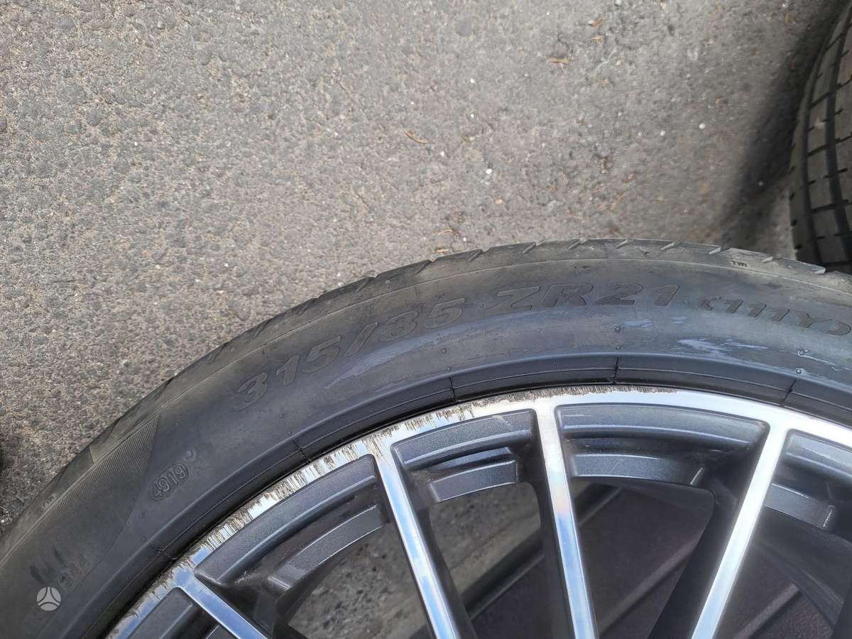 Porsche Su padangomis, light alloy, R21