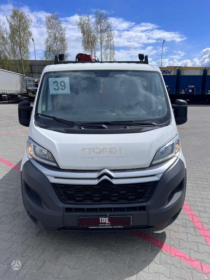 Citroen JUMPER, ar krānu