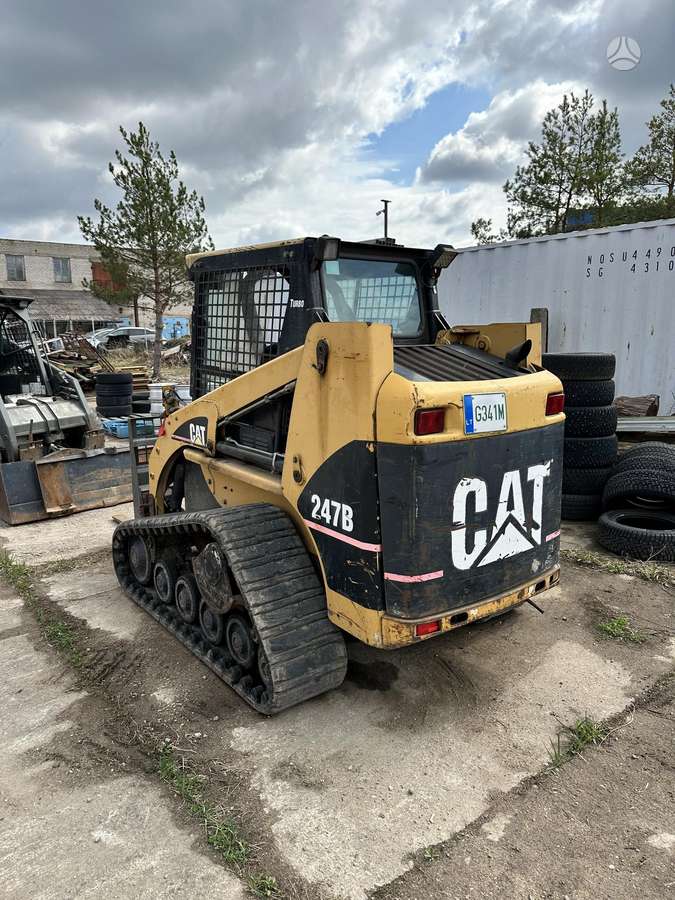 Caterpillar 247B, мини-погрузчики
