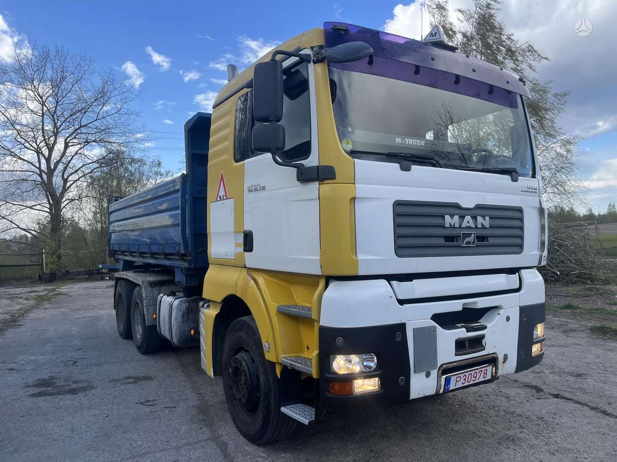MAN TGA, dumpers / tippers
