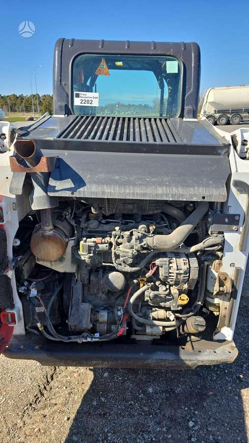 Bobcat S450 + bucket+ street sweeper, mini loaders