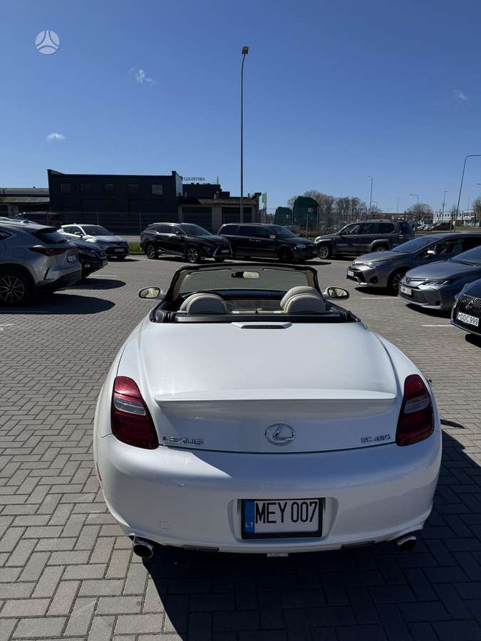 Lexus SC 430, 4.3 l., convertible