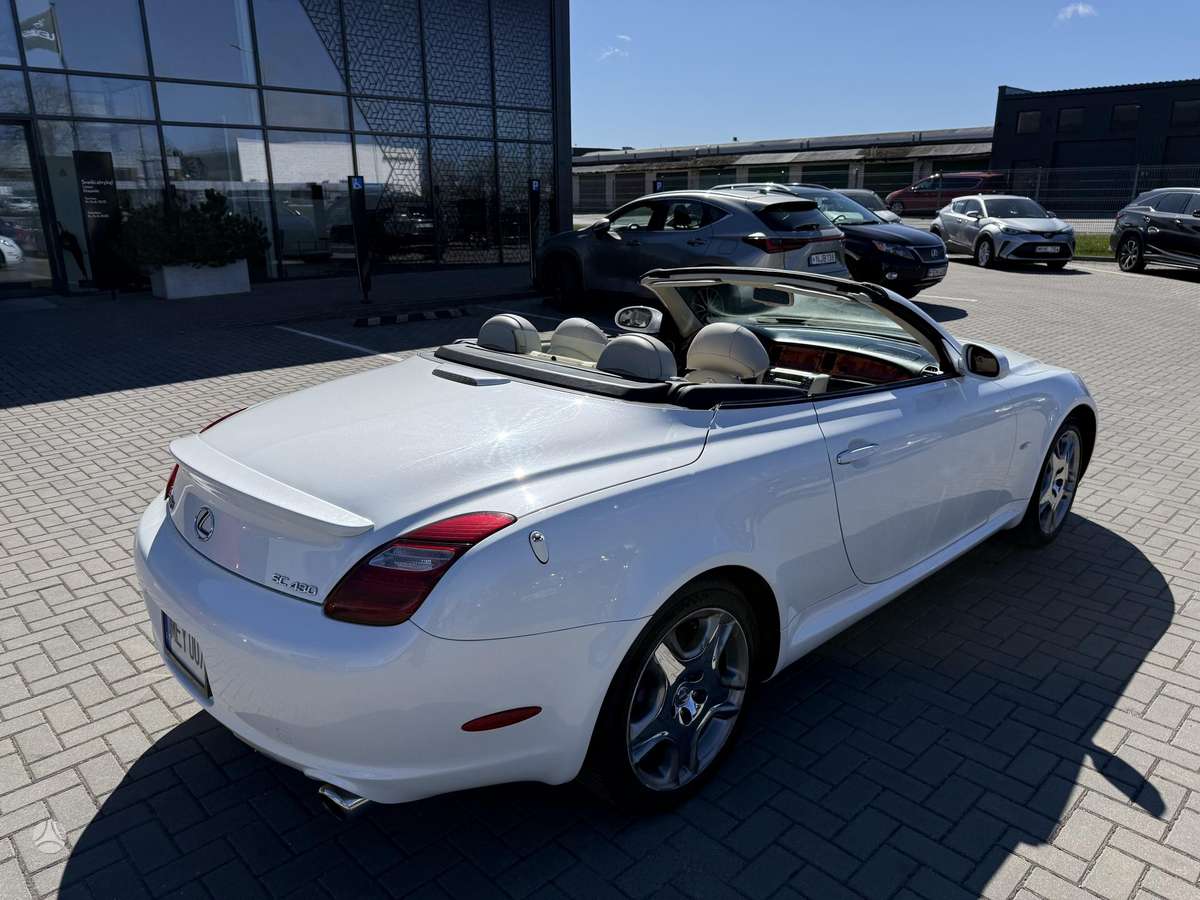 Lexus SC 430, 4.3 l., convertible