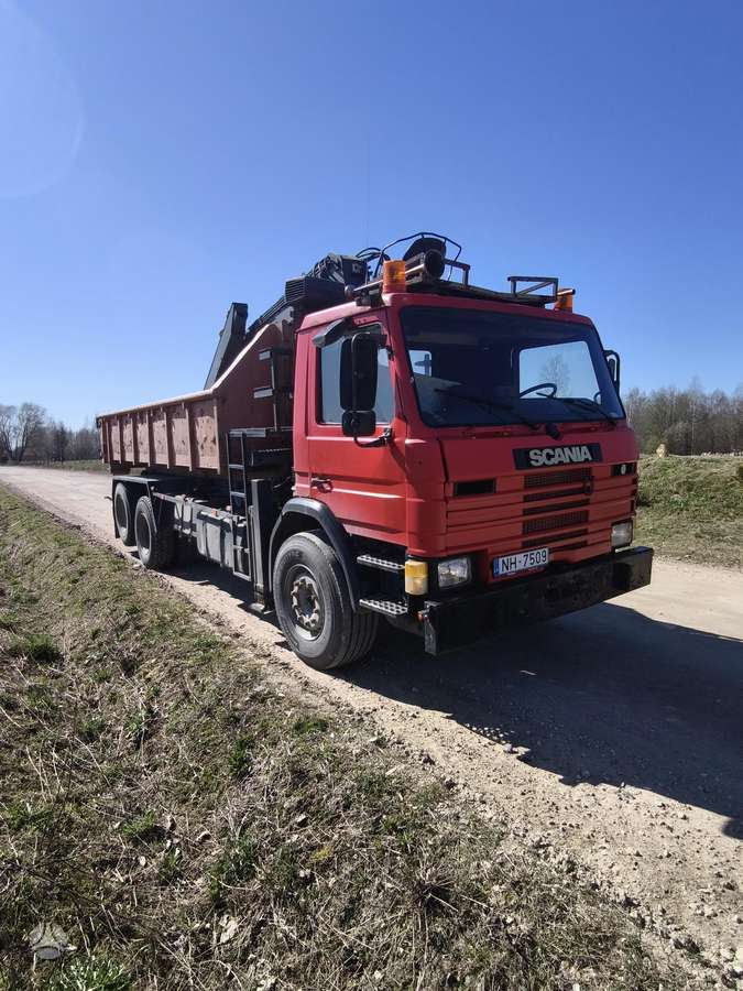 Scania 112, dumpers / tippers