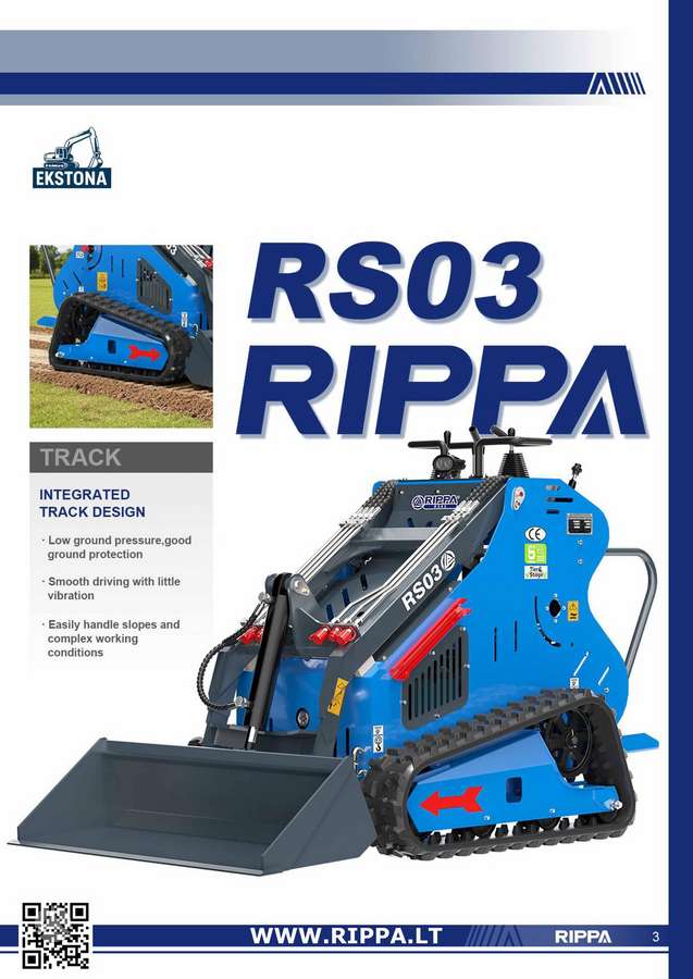 Rippa RS 03, mini loaders