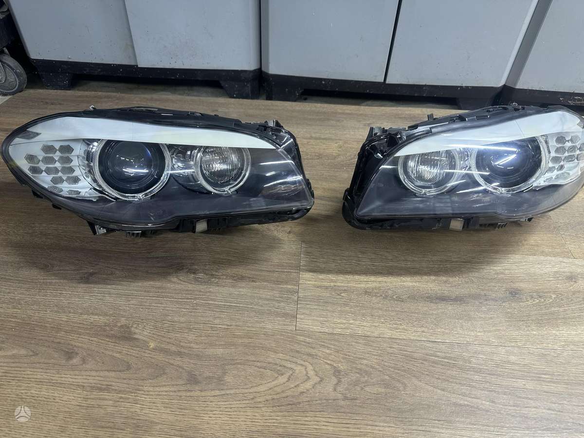 BMW 5 serija фары