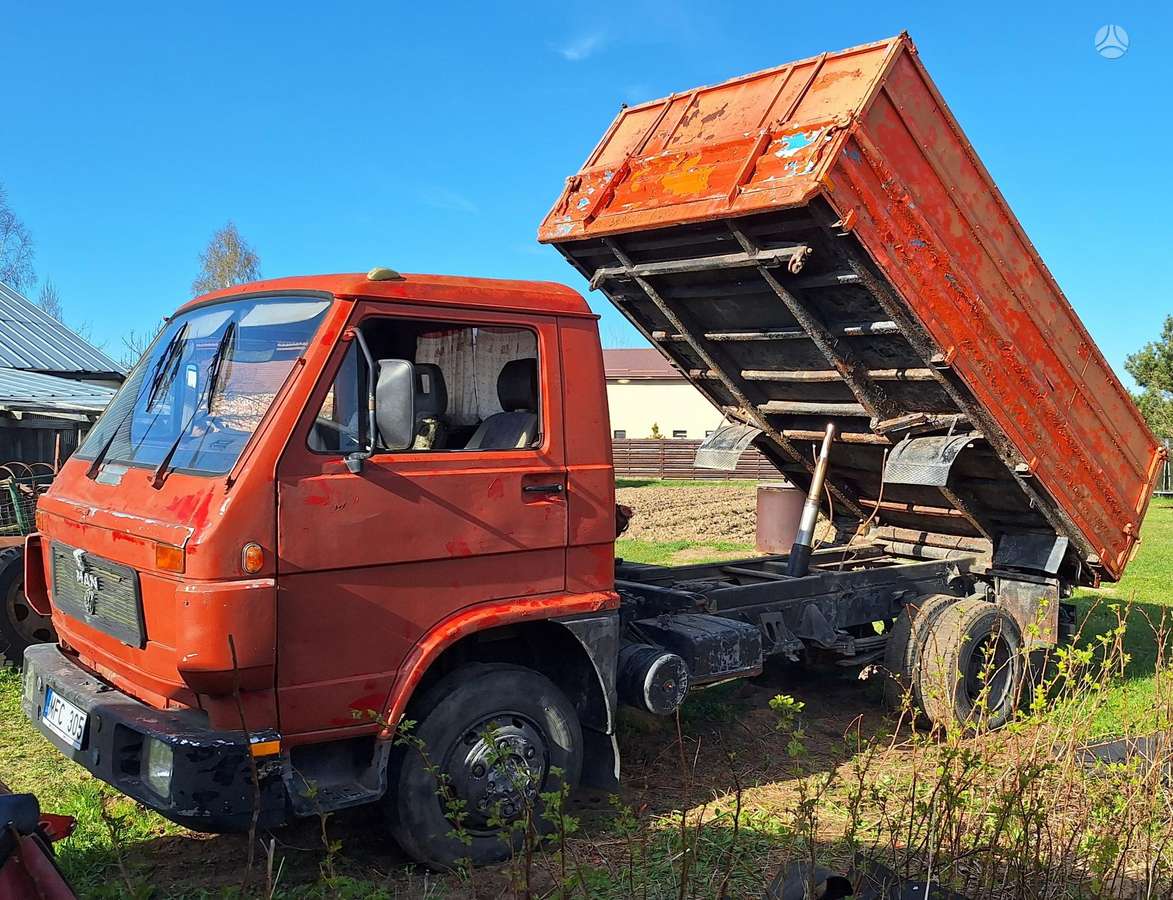 MAN 8.150, самосвалы