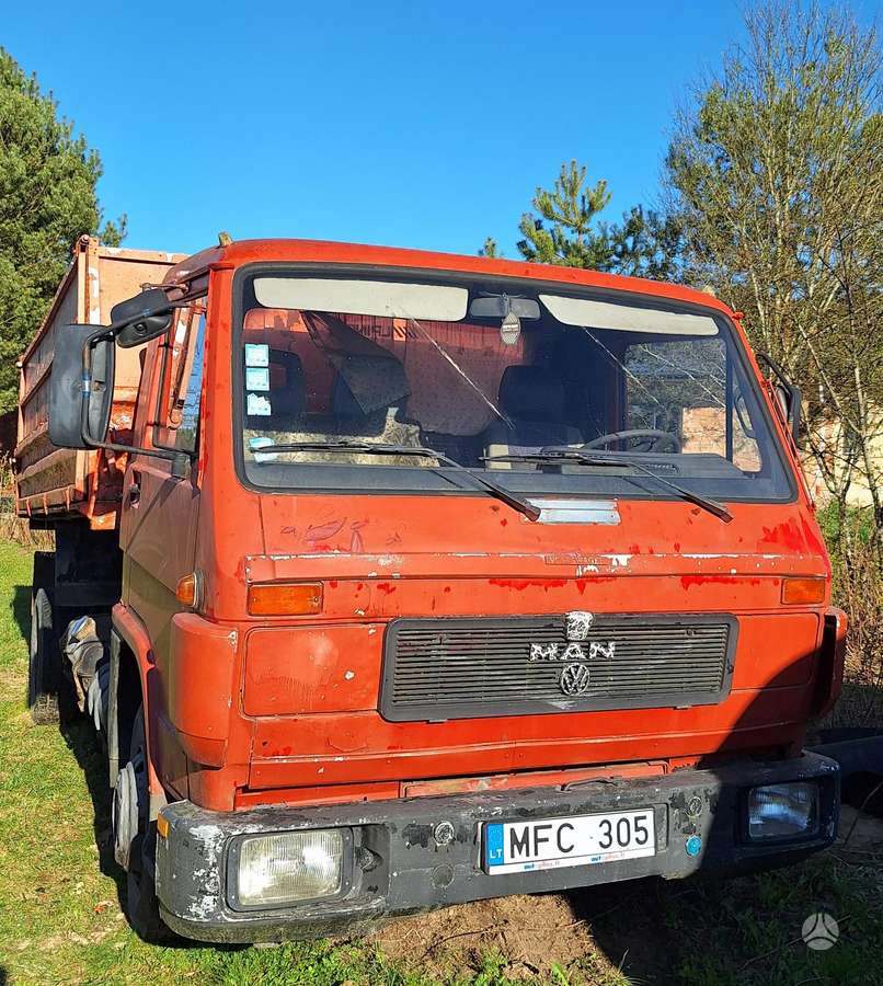 MAN 8.150, dumpers / tippers